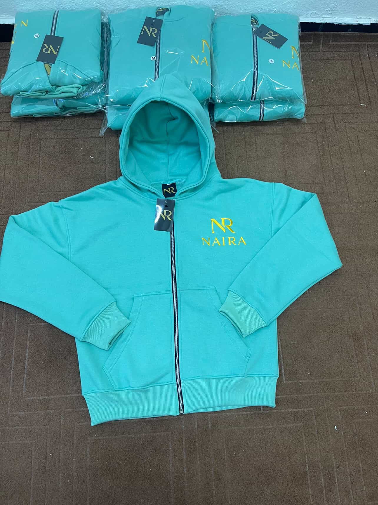Teal hoodie